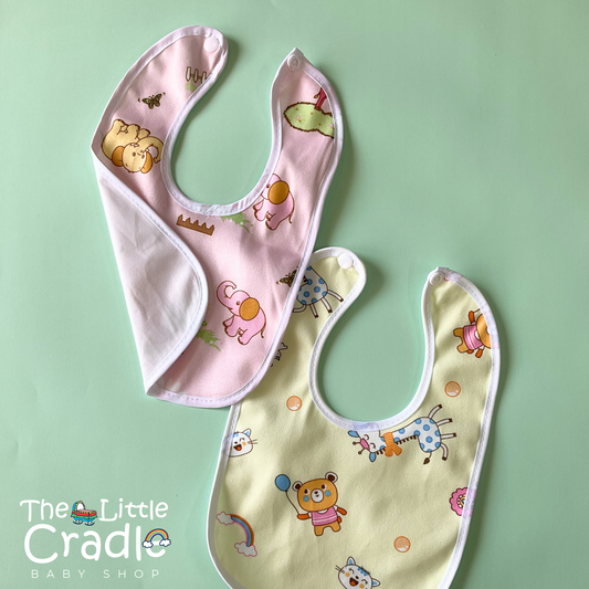 Cartoon Bibs-Pack of 2 B05