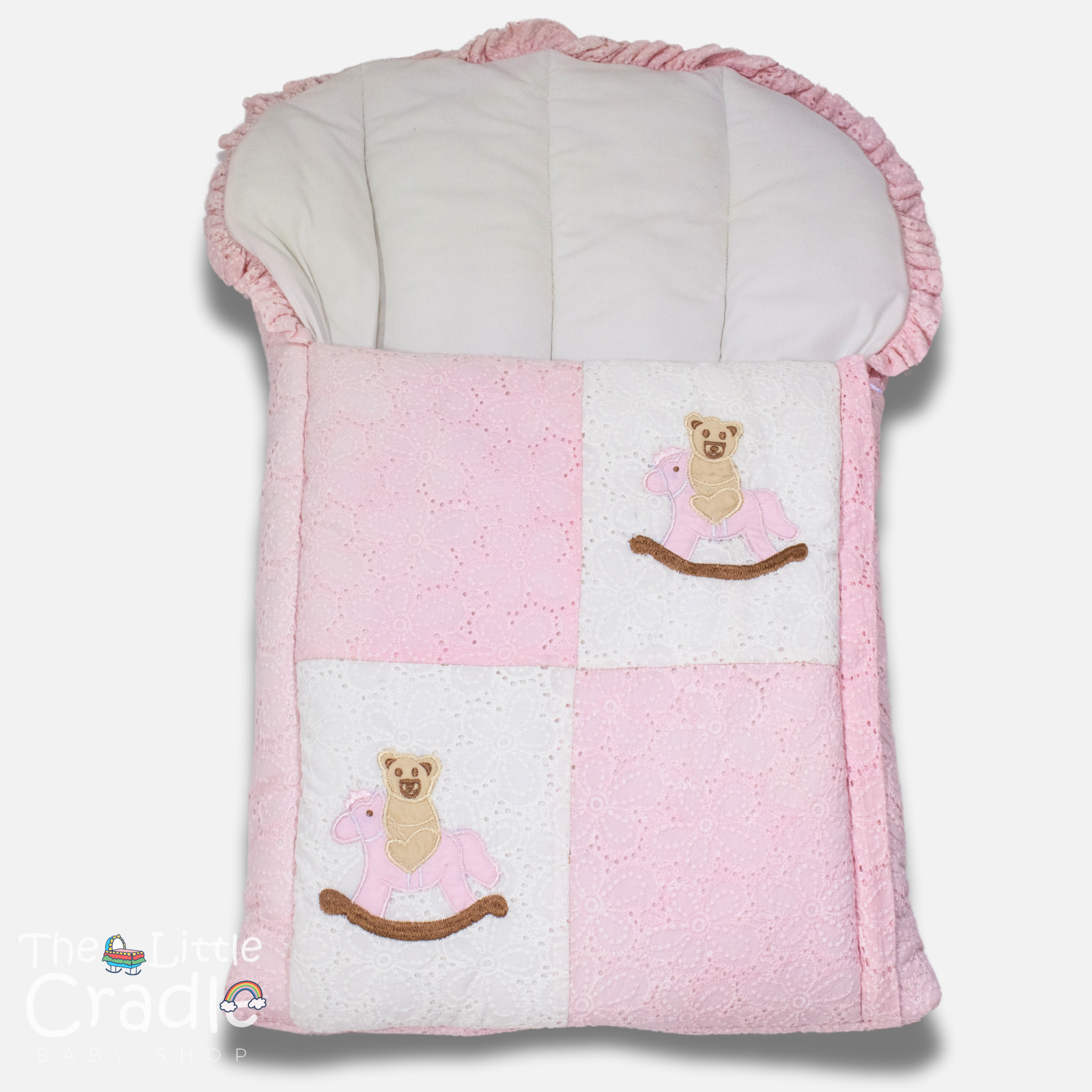 Classic Nest- Chicken Teddy Bear Pink