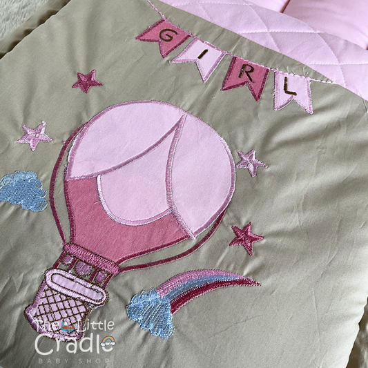Classic Nest- Fawn-Pink It's a Girl