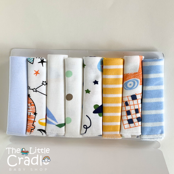 Burp Cloths - B0 Pack of 8