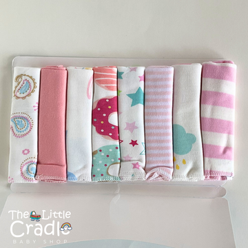 Burp Cloths - B05 Pack of 8