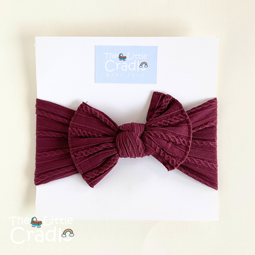 Baby Jacquard Textured Headbands - J12