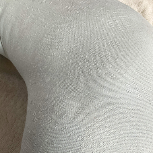 Nursing Pillow - Self Textured Greyish Green