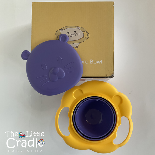 Anti Spill Baby Gyro Rotating Bowl GB-01