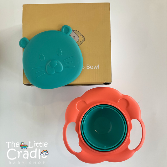 Anti Spill Baby Gyro Rotating Bowl GB-02
