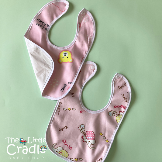 Cartoon Bibs-Pack of 2 B12