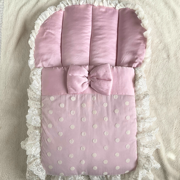 Venetian - Lilac Silk Polka Dots