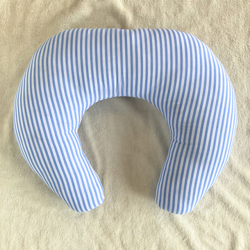 Nursing Pillow - Light Blue Stripes