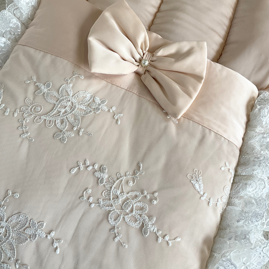 Venetian - Light Peach Silk