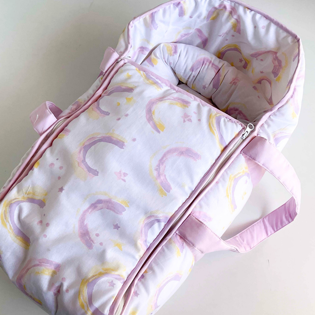 Carry Bag - Lilac Rainbow