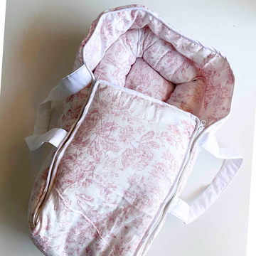 Carry Bag - Pink Floral (0-3months)