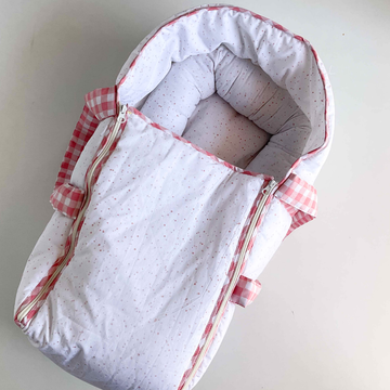 Carry Bag - Pink Splash (0-3months)