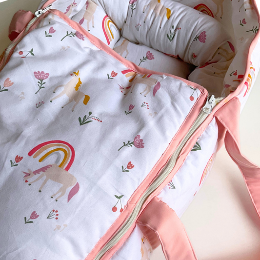 Carry Bag - Unicorn Rainbow (0-3months)