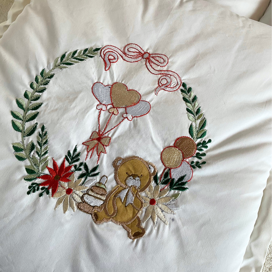 Classic Nest - White Teddy