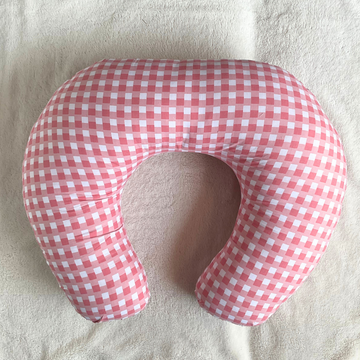 Nursing Pillow - Pink Checks