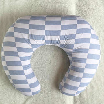 Nursing Pillow - Blue Checks