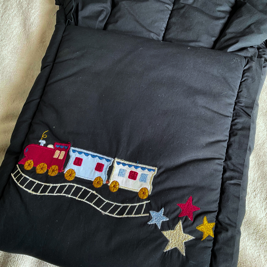 Classic Nest- Navy Blue Train