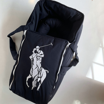 Carry Bag -Deep Blue Polo (0-3months)