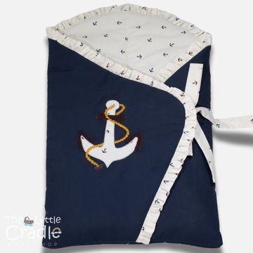 Classic Nest- Navy Blue Anchor