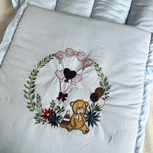 Classic Nest - Light Blue Teddy
