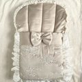 Venetian - Grey Beige Silk