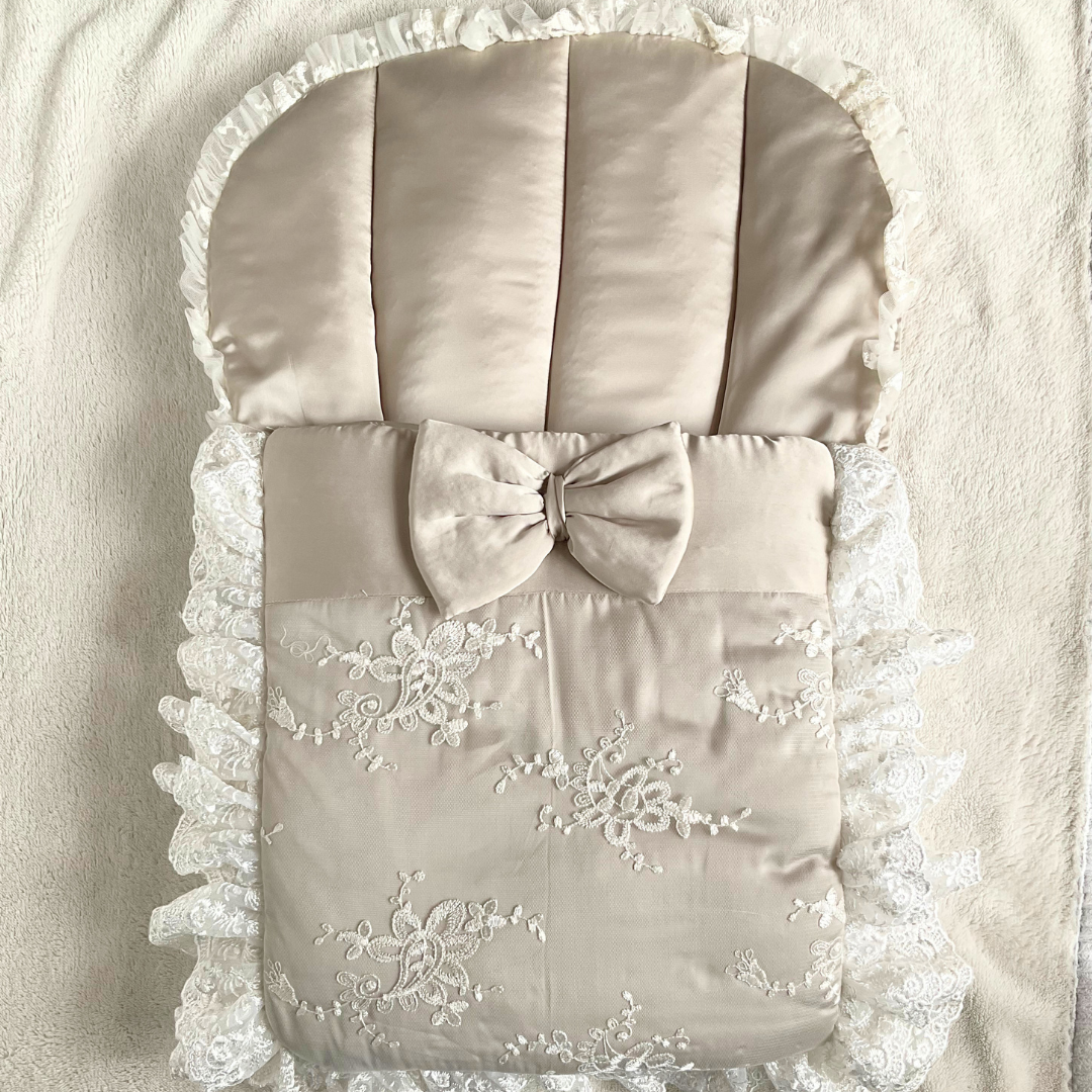 Venetian - Grey Beige Silk