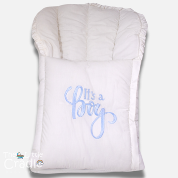 Classic Nest- It's a Boy White