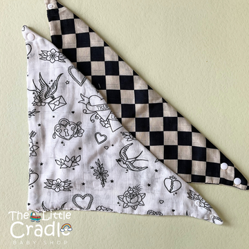 Muslin Bandana Bibs- Pack of 2 B22