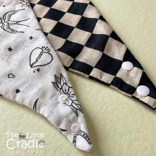 Muslin Bandana Bibs- Pack of 2 B22