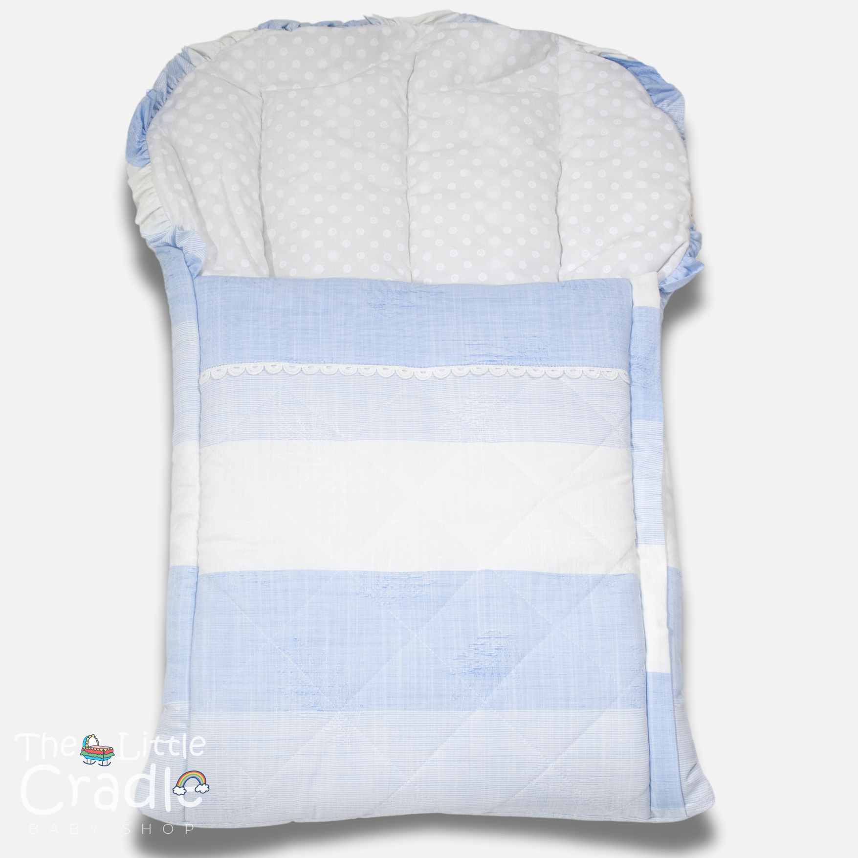 Classic Nest- Blue & White Striped