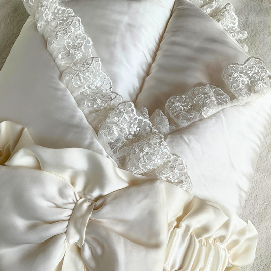 Aqiqah - Silk Off-White Laces
