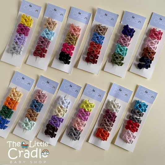 Baby Bow Clips - B05 Pack of 5