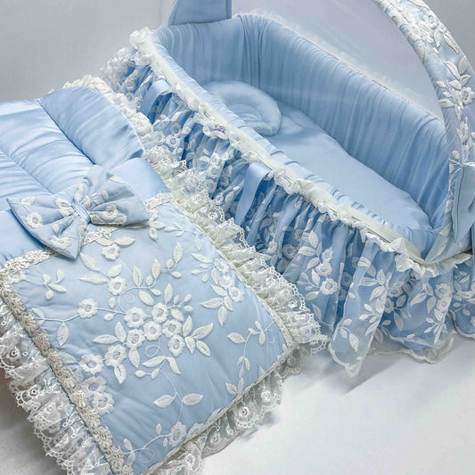 Cot/Nest Set - Light Blue