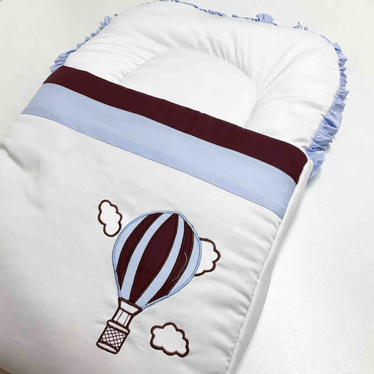 Classic Nest - Hot Air Balloon Maroon