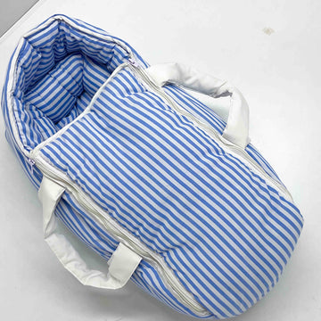 Carry Bag - Light Blue Stripes