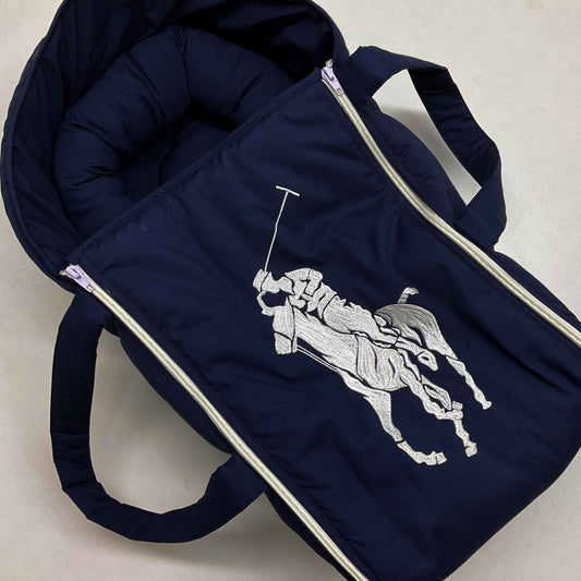 Carry Bag - Navy Blue Polo