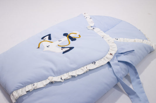 Classic Nest- Light Blue Anchor