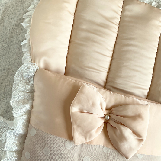 Venetian- Polka Dots Peach