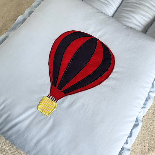 Classic Nest- Hot Air Balloon Light Blue