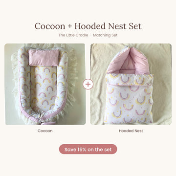 Rainbow Set – Cocoon + Hooded Nest